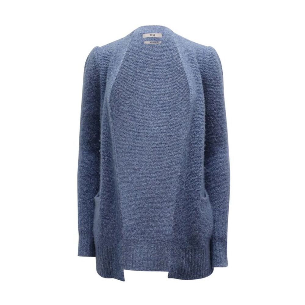 CO Open Cardigan in Blue Cashmere